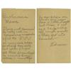 Image 1 : Thomas A. Edison Autograph Note Signed "Edison".