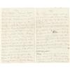 Image 1 : Mark Twain Manuscript Pages- Huck Finn Sequel