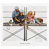 Image 1 : Rockwell Signed Print "You've Got to be Kidding"