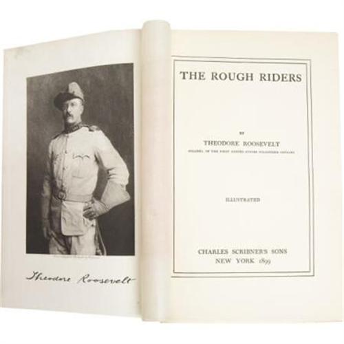 Teddy Roosevelt: Rough Riders, First Edition