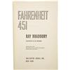 Image 4 : Ray Bradbury: Fahrenheit 451 in Asbestos w/ TLS