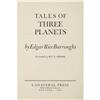 Image 2 : Edgar Rice Burroughs. Tales of Three Planets