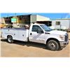 Image 1 : 2014 Ford Super Duty Service Truck with Compressor, Lic. 876TWC, 51,515 Miles, Starts & Runs