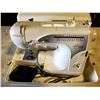 Image 2 : SINGER ELECTRIC POWER CONTROL SEWING MACHINE, W/ MANUAL FOOT PEDAL & CARRYING CASE