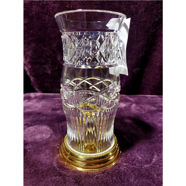 BEAUTIFUL UNUSUAL WATERFORD CANDLE HOLDER