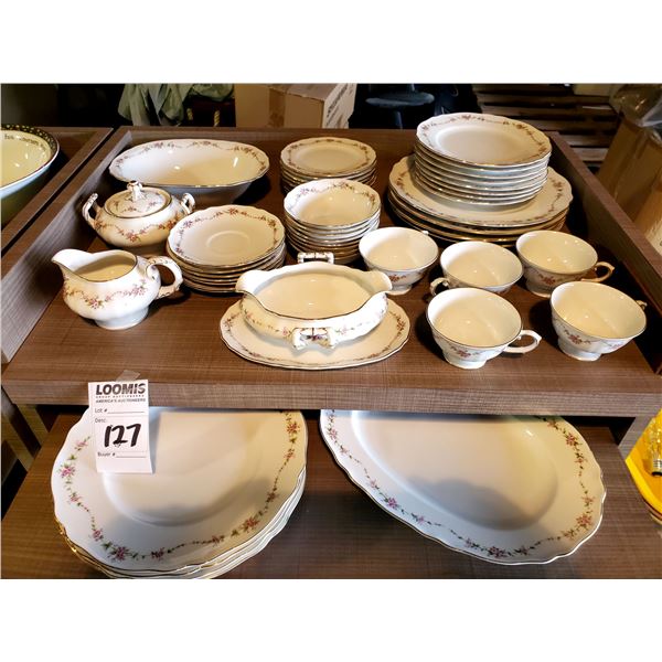 50 PC FRANCONIA CHINA "GLORIA" SELB BAVARIA, GERMANY