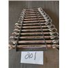 Image 1 : SNAP-ON 14 PC OPEN END/BOX END RACHETING WRENCH SET 6 MM - 19 MM, LOOK NEW