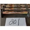 Image 2 : SNAP-ON 14 PC OPEN END/BOX END RACHETING WRENCH SET 6 MM - 19 MM, LOOK NEW