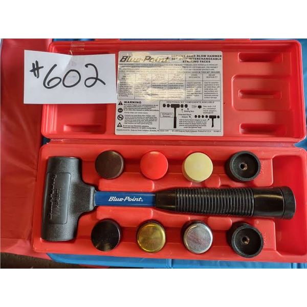 BLUE POINT DEAD BLOW HAMMER SET, LOOKS NEW