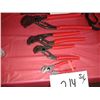 Image 1 : 4 PC SNAP-ON LOCKING PLIERS SET, LOOK NEW