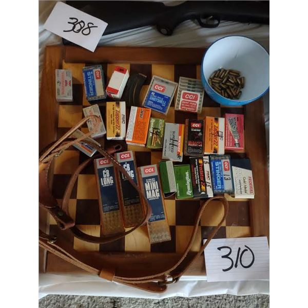 FULL AND PARTIAL 22 AMMUNITION LOT