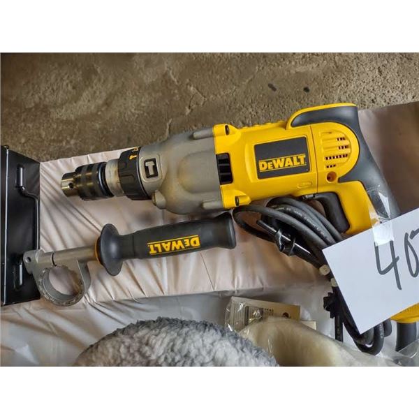 NEW DEWALT ELECTRIC HAMMER DRILL AND HAND TOOL