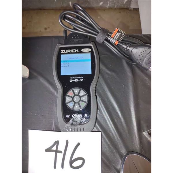 ZURICH ZR13 CODE READER, NEW