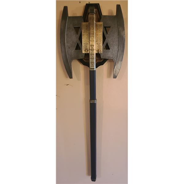 Gilmli's Double Sided Battle Axe / Stainless Steel, 38"