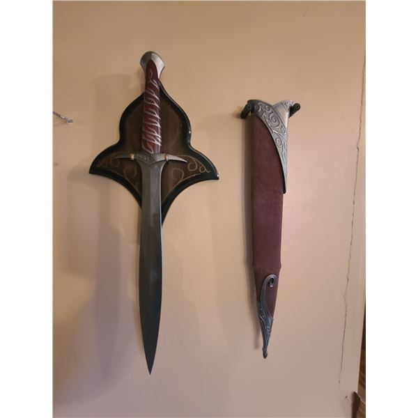 Sting Sword- either Frodo or Bilbo Baggins / Stainless, 21"