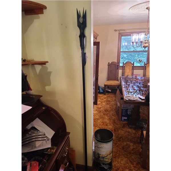 Saruman wizard staff life-size, 76"