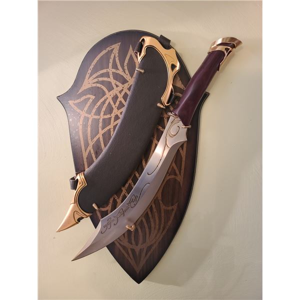 Elven sword with sheath life size, 20"