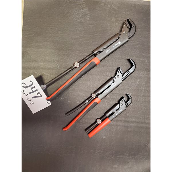 SnapOn vice grips - set of 3