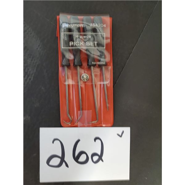 SnapOn 4 piece pick set