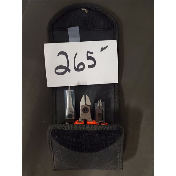 SnapOn small 3 piece plier set with case #PLP300