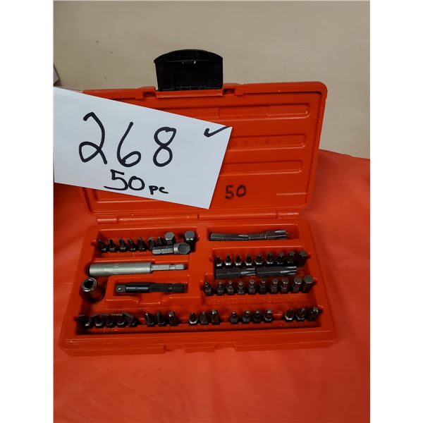 SnapOn 50 piece magnetic bit set