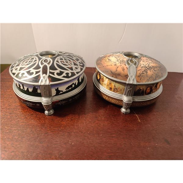 2 Piece LOTR looking bowls w/Ring inside