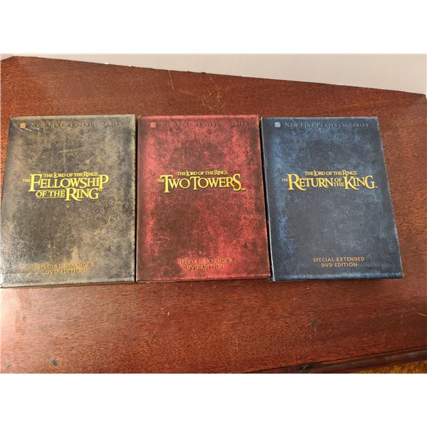 3 Piece DVD Box Set Original Trilogy (Peter Jackson)