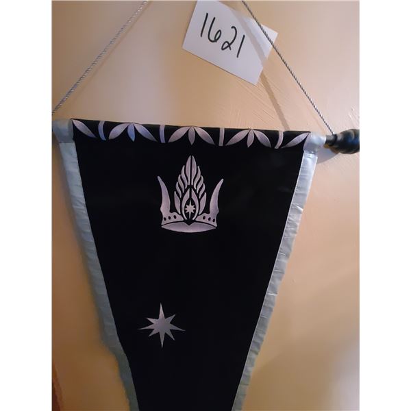 Large Banner Flag, 64", Felt Material
