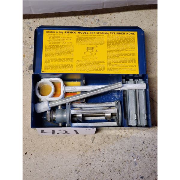 AMMCO MODEL 500 SELF LUBRICATING CYLINDER HONE