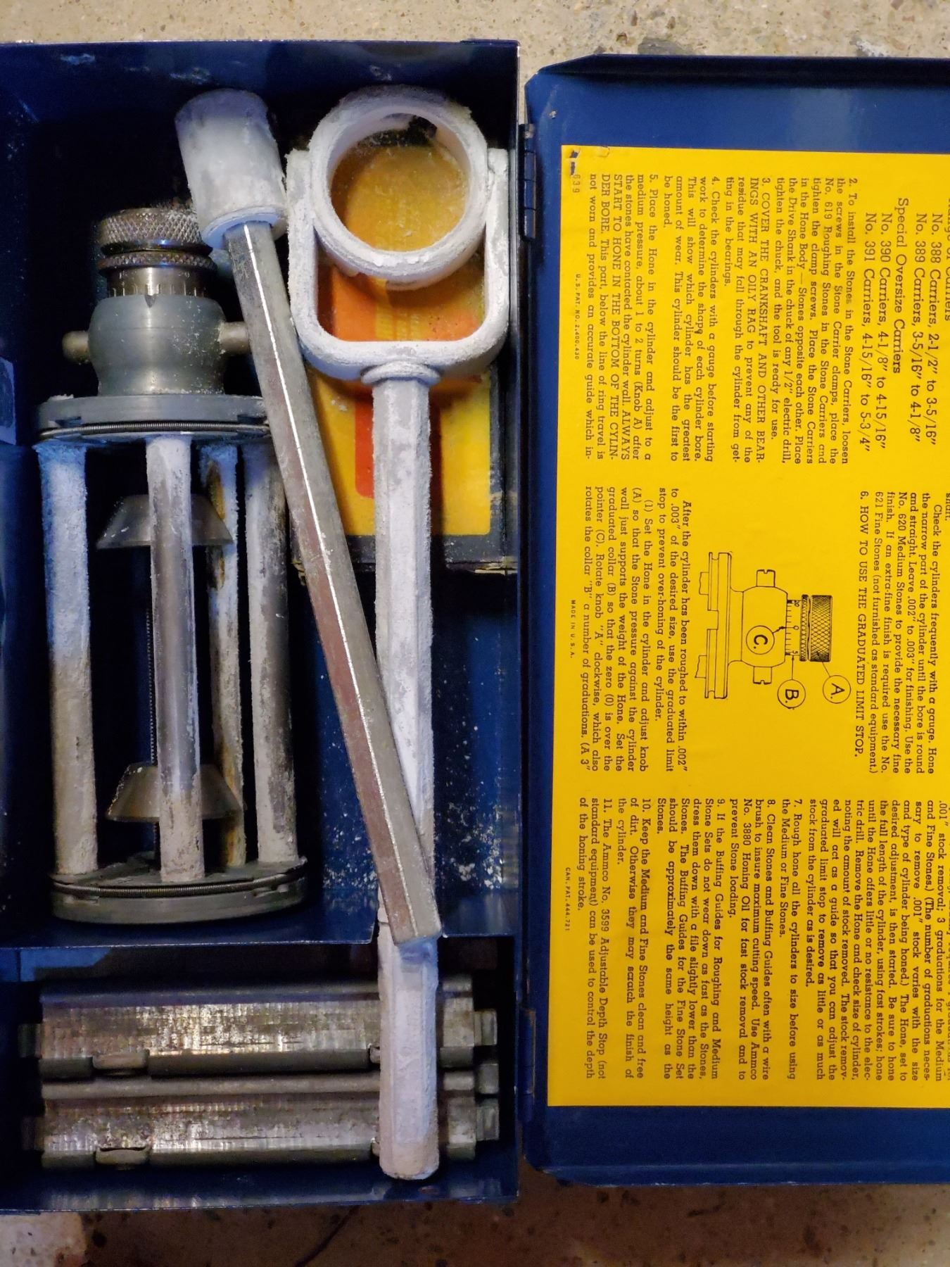 AMMCO MODEL 500 SELF LUBRICATING CYLINDER HONE