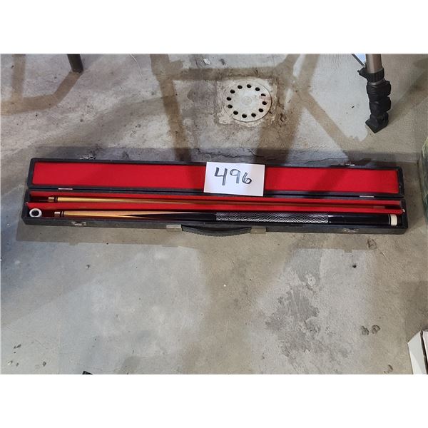 POOL STICK AND CASE