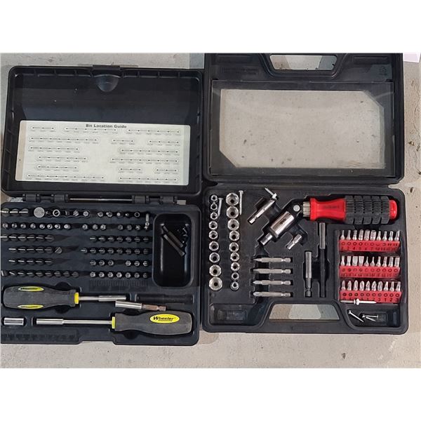 2 MULTIBIT SCREWDRIVER SETS