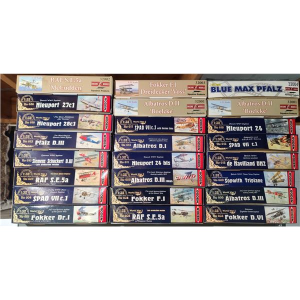 1/32 SCALE WWI MODEL PLANES