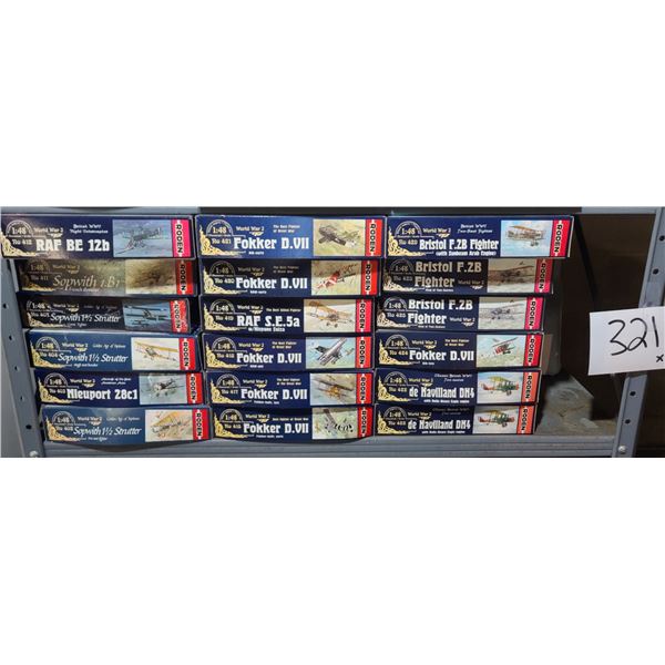 WWI MODEL PLANES 1/48 SCALE