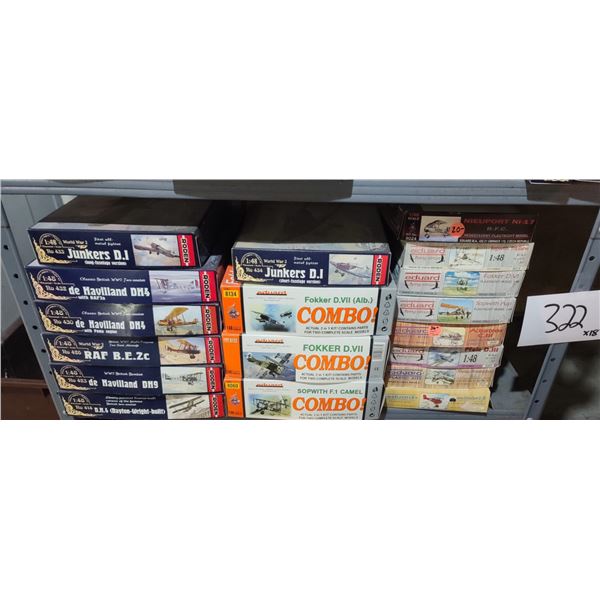 WWI MODEL PLANES 1/48 SCALE