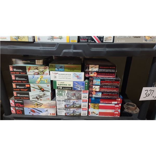 WWI MODEL PLANES 1/32 AND 1/48 SCALE