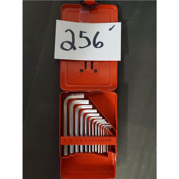 SNAP-ON 15 PC HEX KEY SET, .028" -3/8"