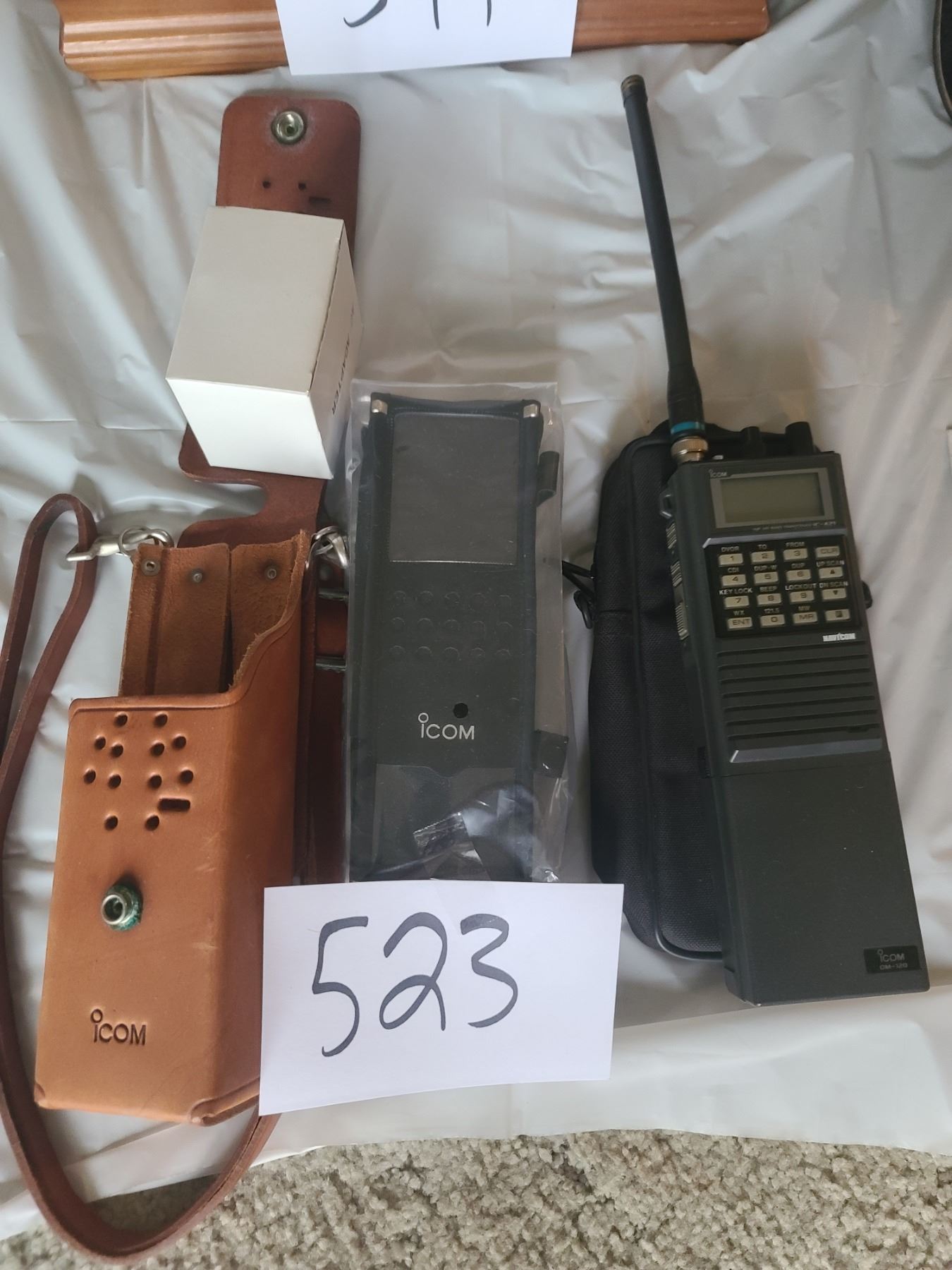 iCom Radio and Radio Cases lol