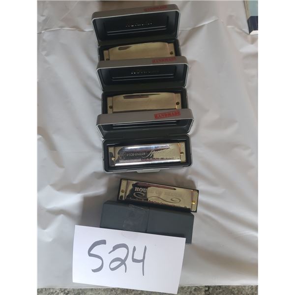 Handmade Harmonica Lot