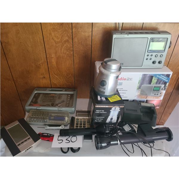 Tools, Radio, and Lights lot