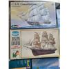 Image 8 : Multiple Model Ships in Box PAMIR, HMS BOUNTY CONSTITUTION AND MORE