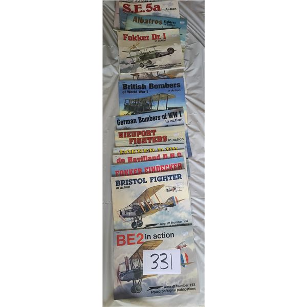 WWI MODEL PLANES BOOKS