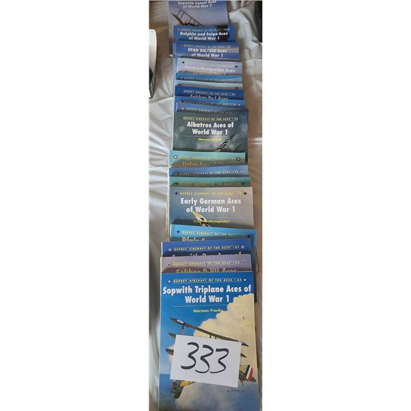 OSPREY AIRCRAFT OF ACES BOOKS
