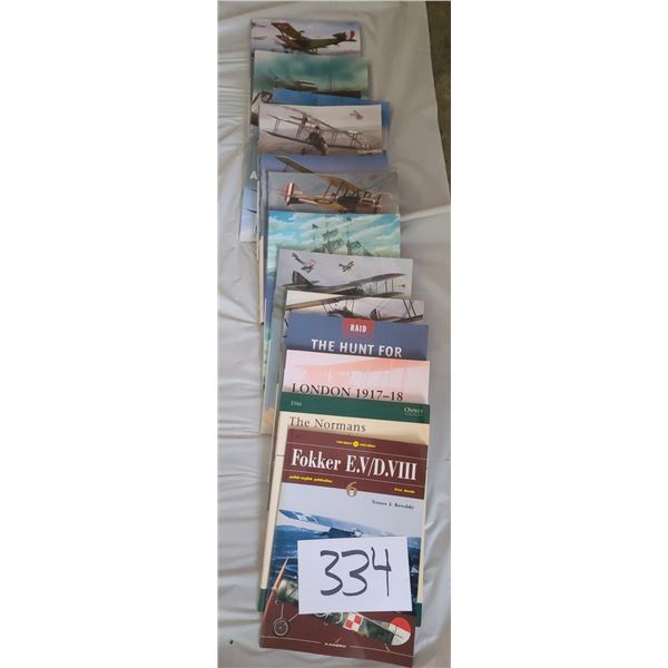 ASST WWI MODEL AIRCRAFT BOOKS