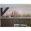 Image 1 : ASST MODEL SHIPS ON FIREPLACE MANTLE