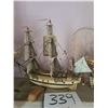 Image 4 : ASST MODEL SHIPS ON FIREPLACE MANTLE