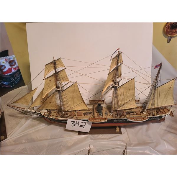 LARGER MODEL SHIPS UNKNOWN NAMES, 19" X 35"
