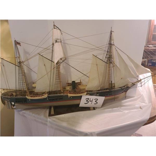 LARGER MODEL SHIPS UNKNOWN NAMES, 18" x 36"