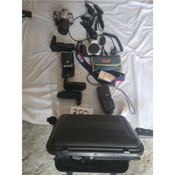 ASST CAMERAS AND CAMERA ACCESSORIES
