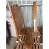 Image 1 : Antique Bed Frame Headboard 52" X 65"